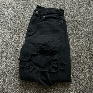 Black american eagle jeans